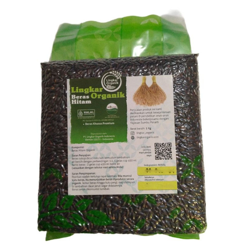 

Beras Hitam Lingkar Organik 1Kg *Pekanbaru*