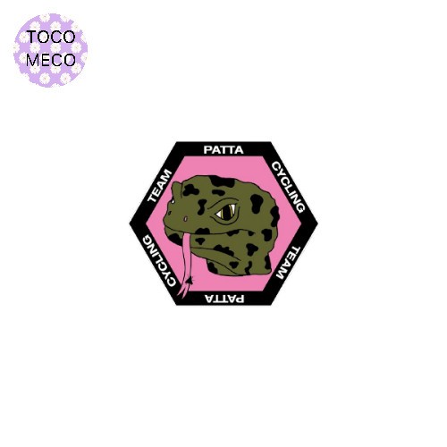 

sticker rapha x PATTA Cycling Team logo stiker