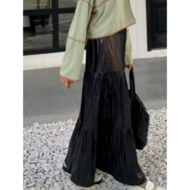 DDAY LOOK - LUCENT SKIRT