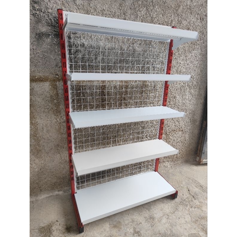 Rak  Toko Minimarket Single 1sisi Murah Berkualitas