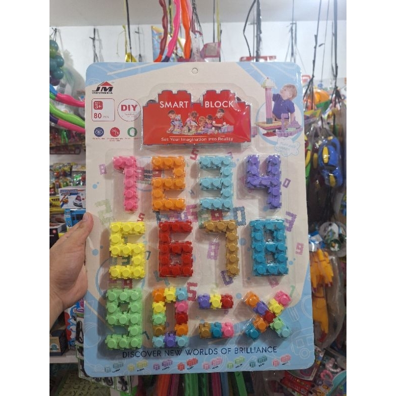 mainan block smart