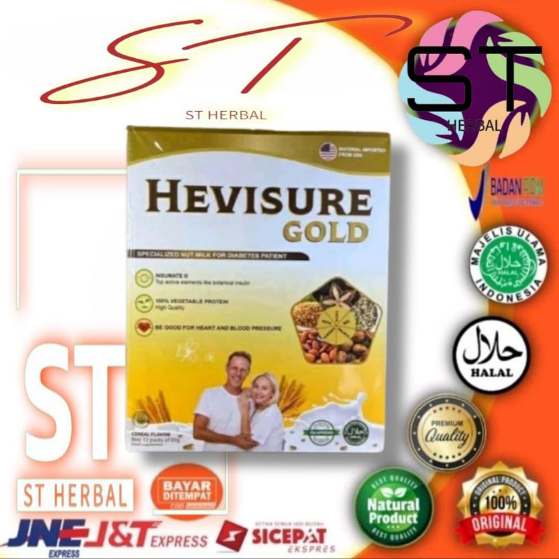 

Hevisure gold asli original kualitas bagus bpom obat diabetes
