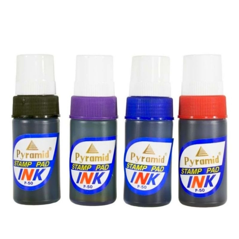 

Stamp Pad Ink, Tinta Refill Stamp Pad PYRAMID 50cc