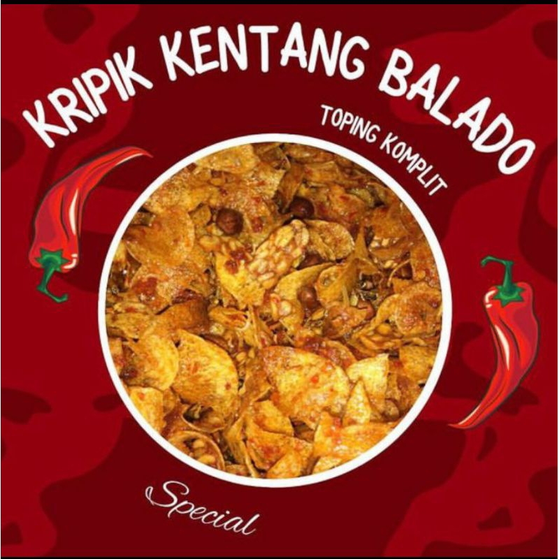 

Kripik Kentang Balando Teri Tempe Kacang