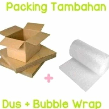 

extra bubble wrap dan kardus || pengiriman luar kota medan wajib checkout