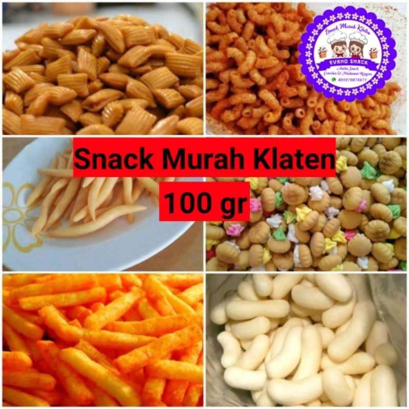 

Snack kiloan murah 100 gram