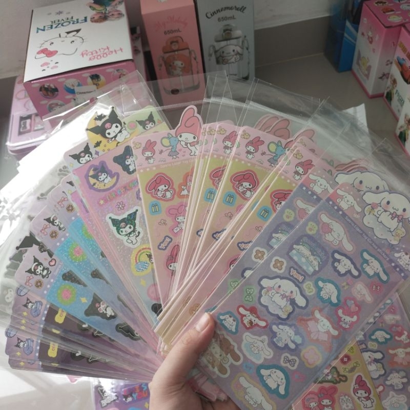 

sticker murah/ sticker sanrio/ sticker kuromi/ sticker melody