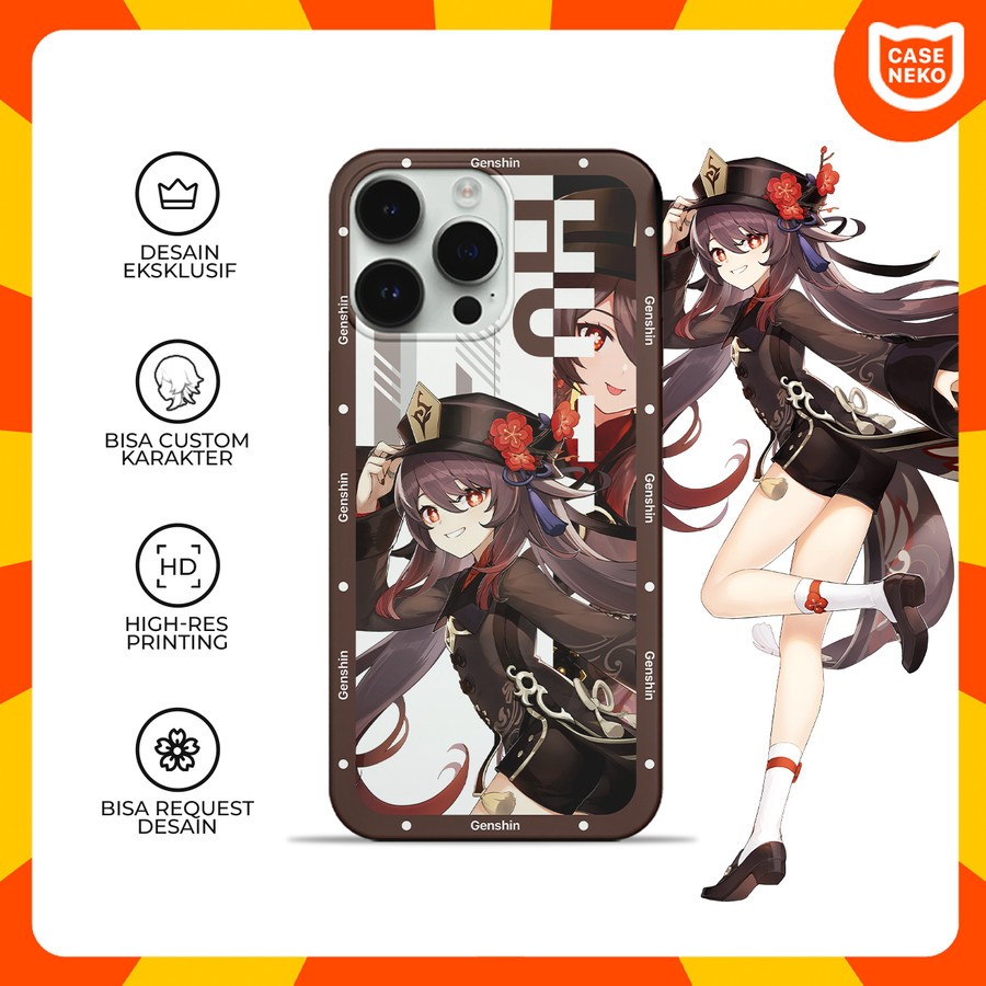 Case HP Hu Tao Genshin Impact Liyue Casing All Type HP v