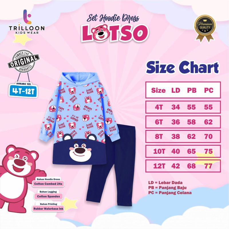 Set Hoodie Lotso