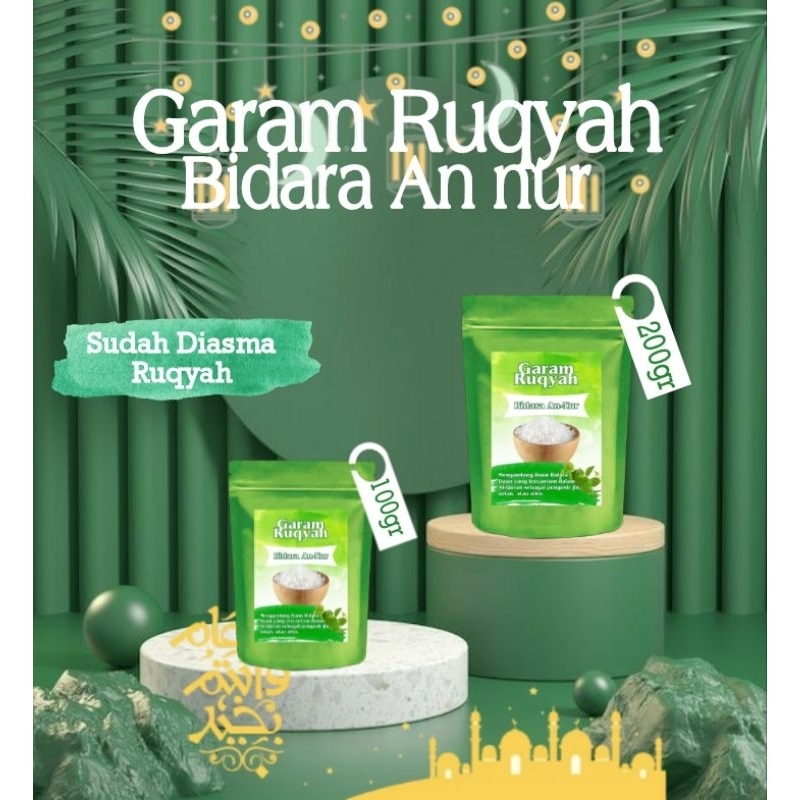 

Garam Ruqyah An Nur 500gr penangkal sihir kebangkrutan toko warung atau tempat angker