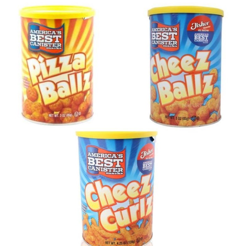 

Ready stock Cheez Ballz Pizza Ballz Cheese Balls Snack Impor USA 4