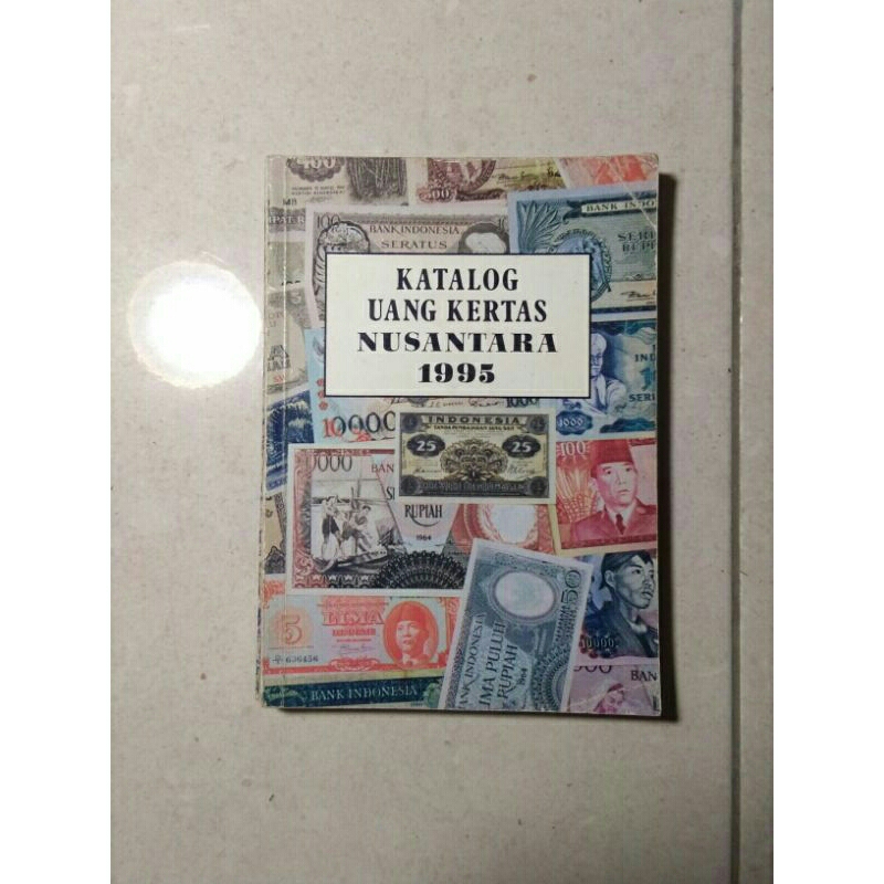 buku katalog uang kertas nusantara 1995