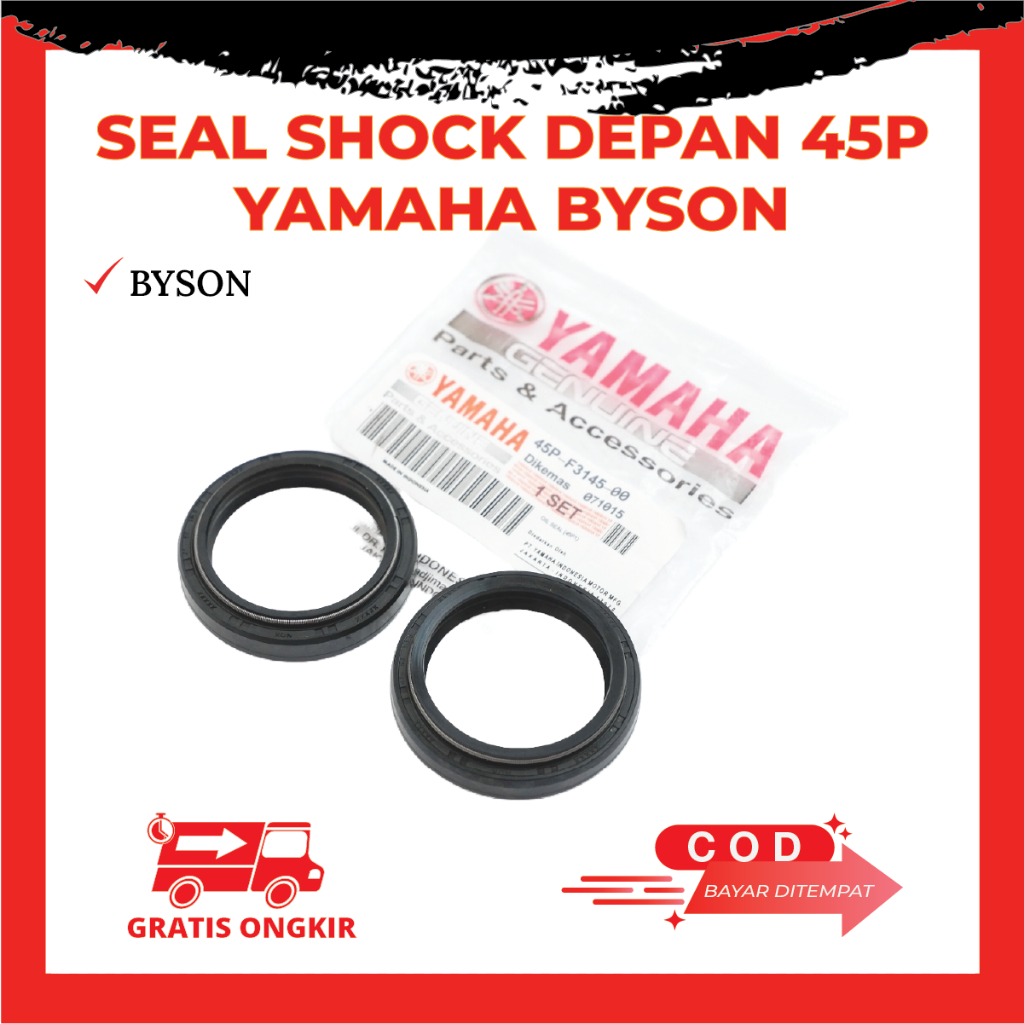 Seal Shock Depan Byson Ori 45P - Seal AS Shock Depan Byson Karbu Byson Fi 45P Original