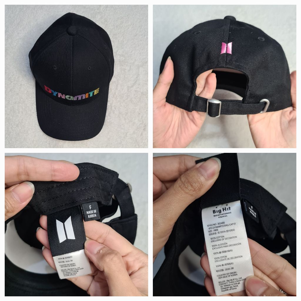 Cap Topi Dynamite You Send Us To The Top BTS Official Merchandise