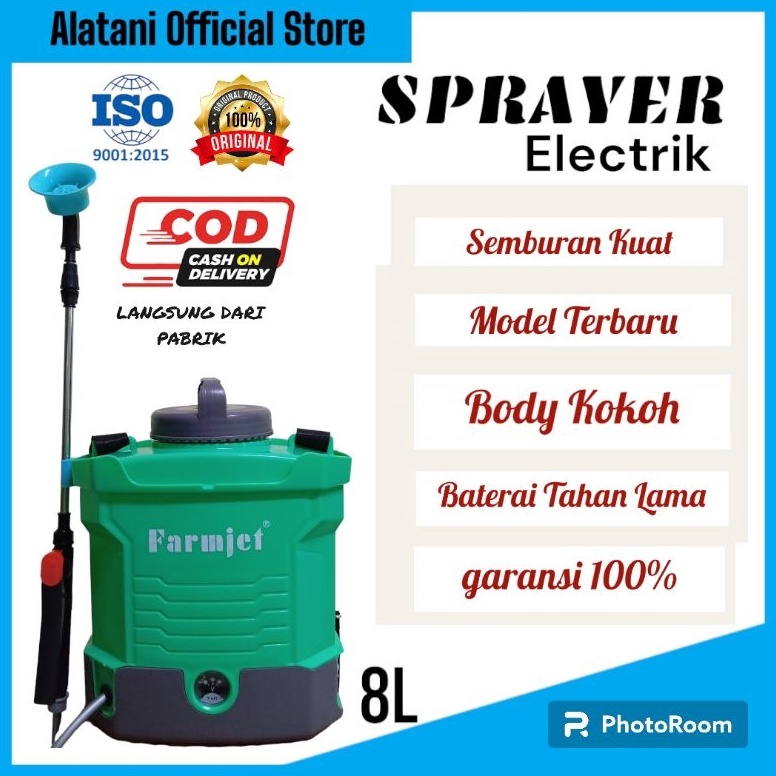 Wow Murah Meriah POMPA SPRAYER ELEKTRIK 8LITER645