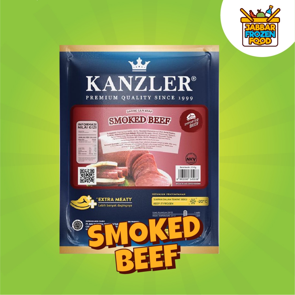 

KANZLER Smoked Beef 250gr