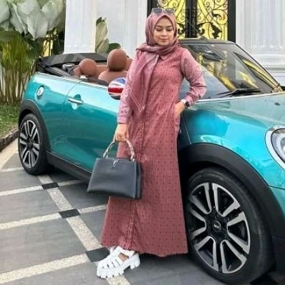 Aluna Dress Printing By. Journey. Dres Original -Dress Murah