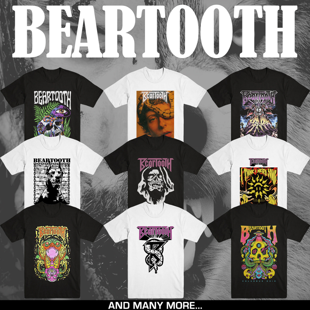 BEARTOOTH | T-SHIRT BAND | HARDCORE - METALCORE | MERCHANDISE