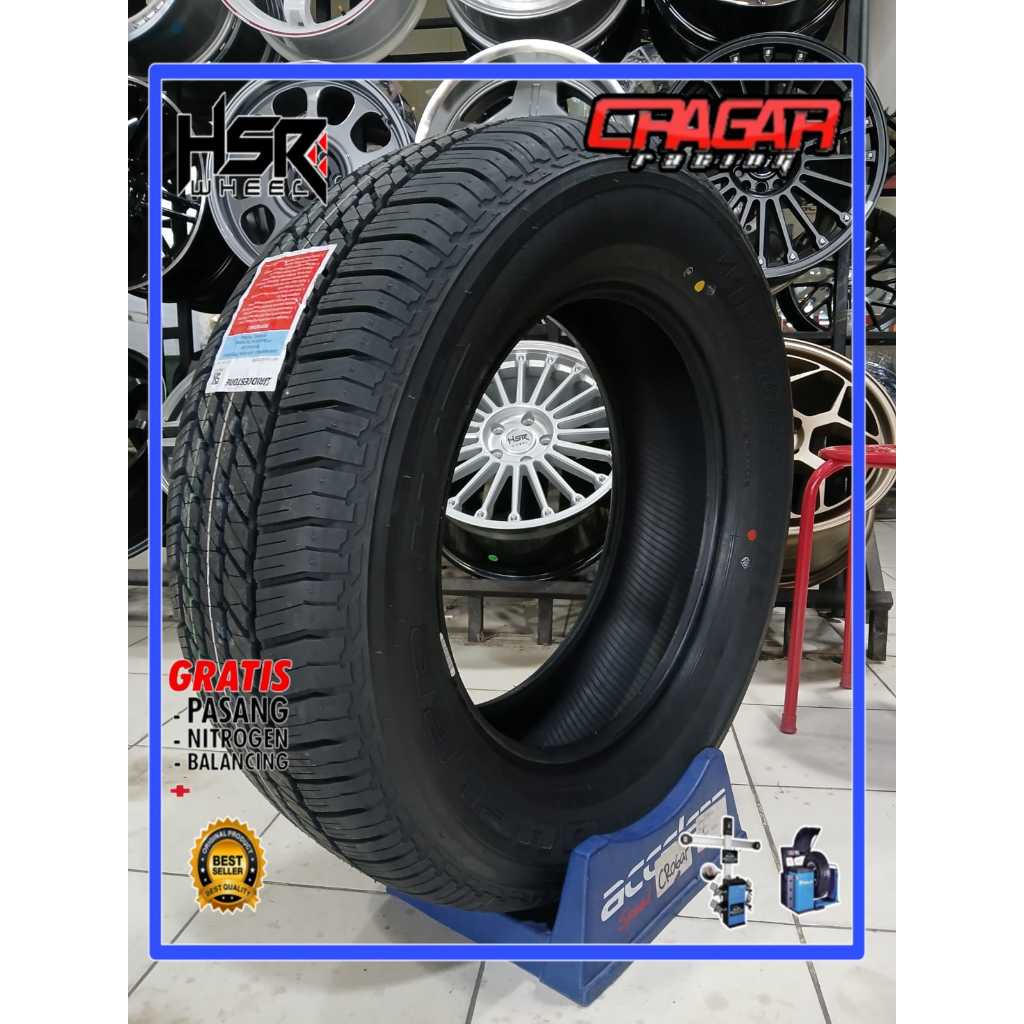 Ban Mobil Standar Pajero Fortuner Bridgestone Dueler Ht 265 60 R18