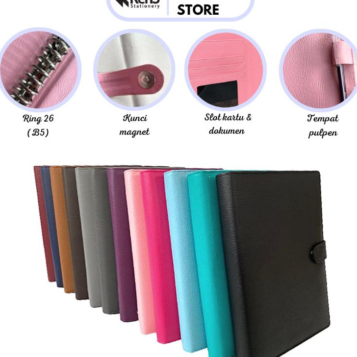 

Stok terbaru Binder Polos Ekslusif B5 Ring 26 Agenda B5 Polos Ring 26 Binder Organizer B5 Berkualitas dan terlaris