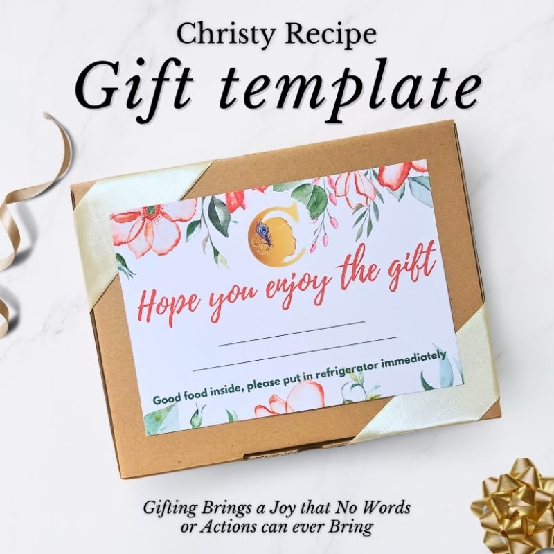 

(Siap Kirim) Hampers Christy Recipe isi makanan