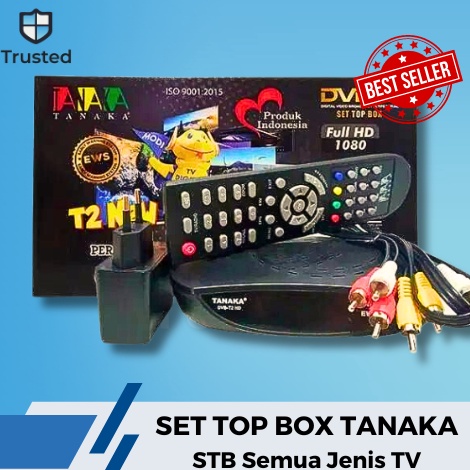 hC STB TANAKA Set Top Box TV Digital DVB T2 Tanaka type T2 New