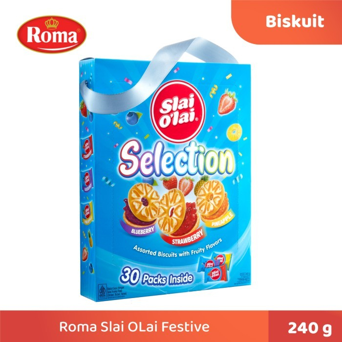 

Roma Slai O'lai Selection Mix Biskuit 240gr