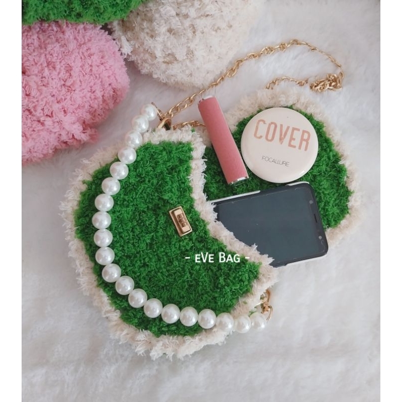 Plastic Canvas Bag Handmade