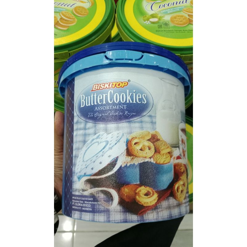 

biskittop butter cookies 370gr