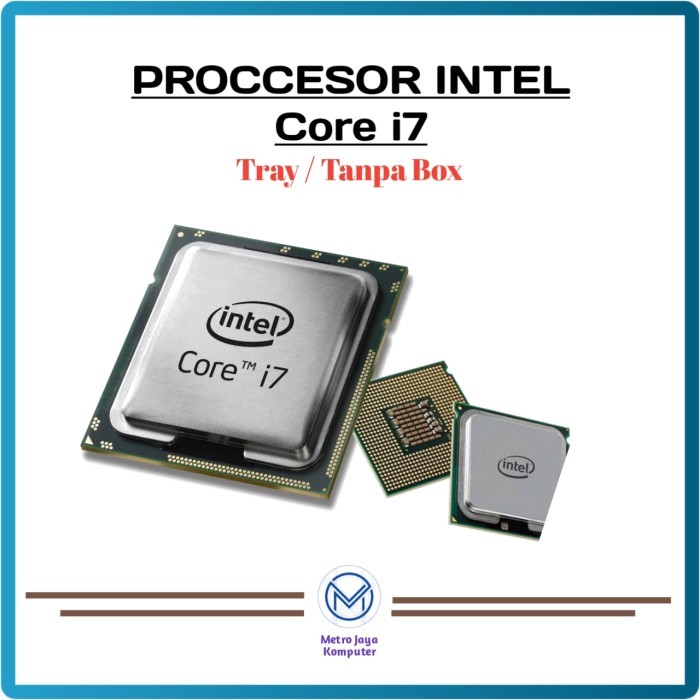 Prosesor intel i7-6700 gen 6 bekas