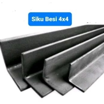 Siku besi 4x4 / besi siku hitam 40x40