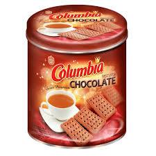 

Columbia Biskuit Chocolate Kaleng 300G