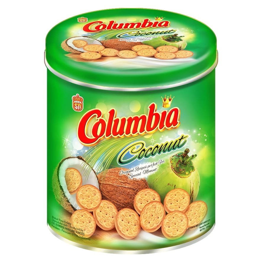 

Columbia Biskuit Kelapa Kaleng 300G