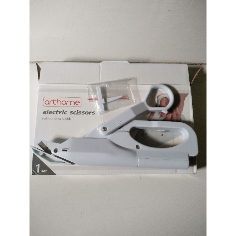 

Gunting Elektrik Kain Dan Kertas Electric Scissors