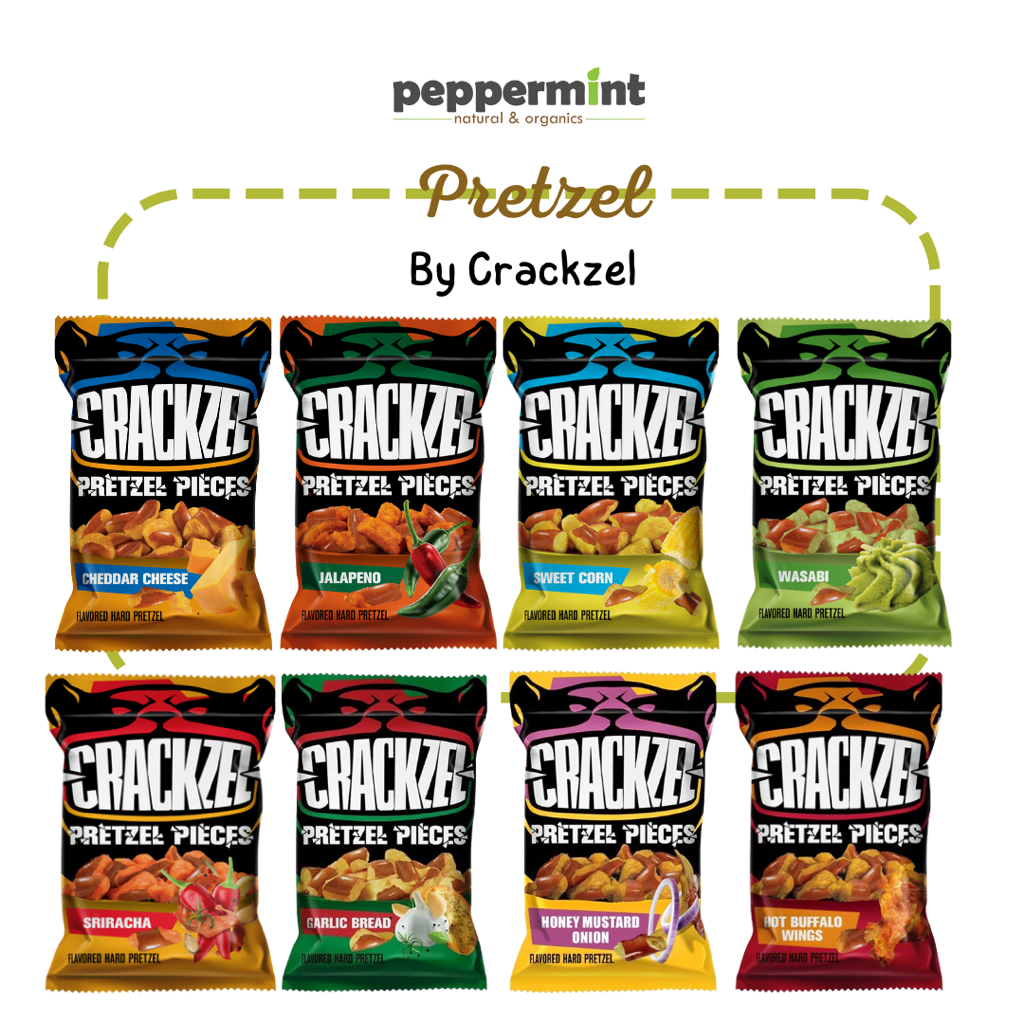 Crackzel Pretzel Pieces (85 gr) / Snack Pretzel