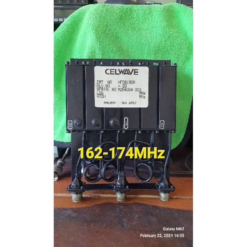 DUPLEXER VHF CELWAVE/RFS ORIGINAL