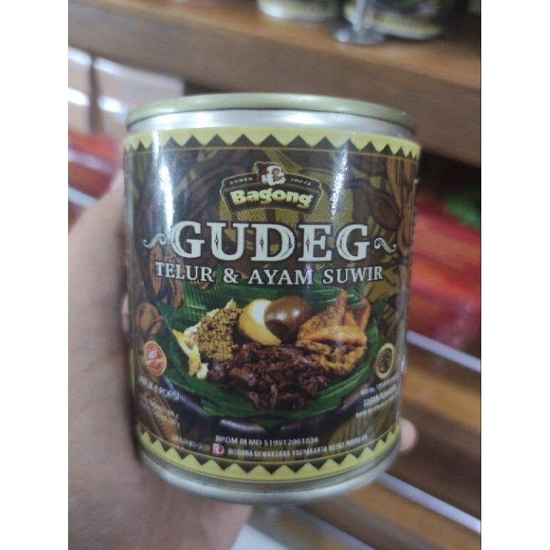 

Gudeg Telur & Ayam Suwir Bagong