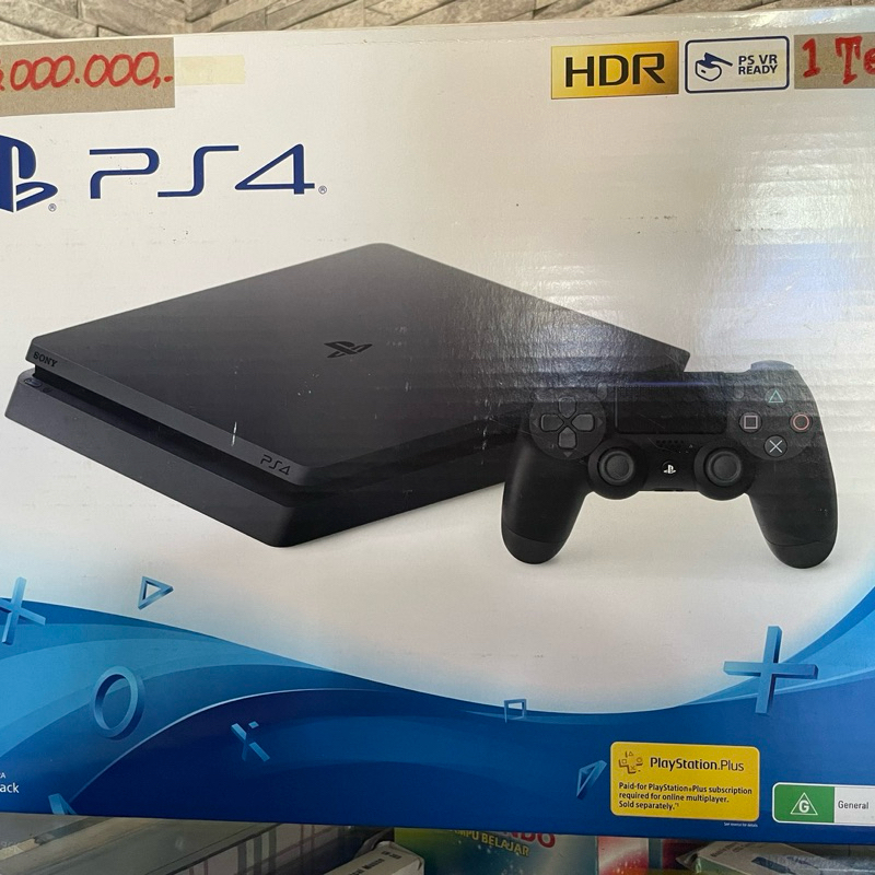 Ps4 slim 1 TB Seri 22 Original seken FW 11 lebih