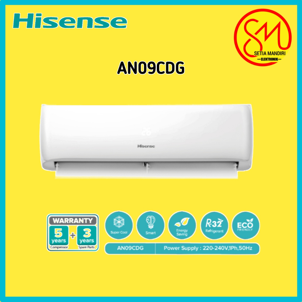 hisense AN09CDG AC Split 1 PK