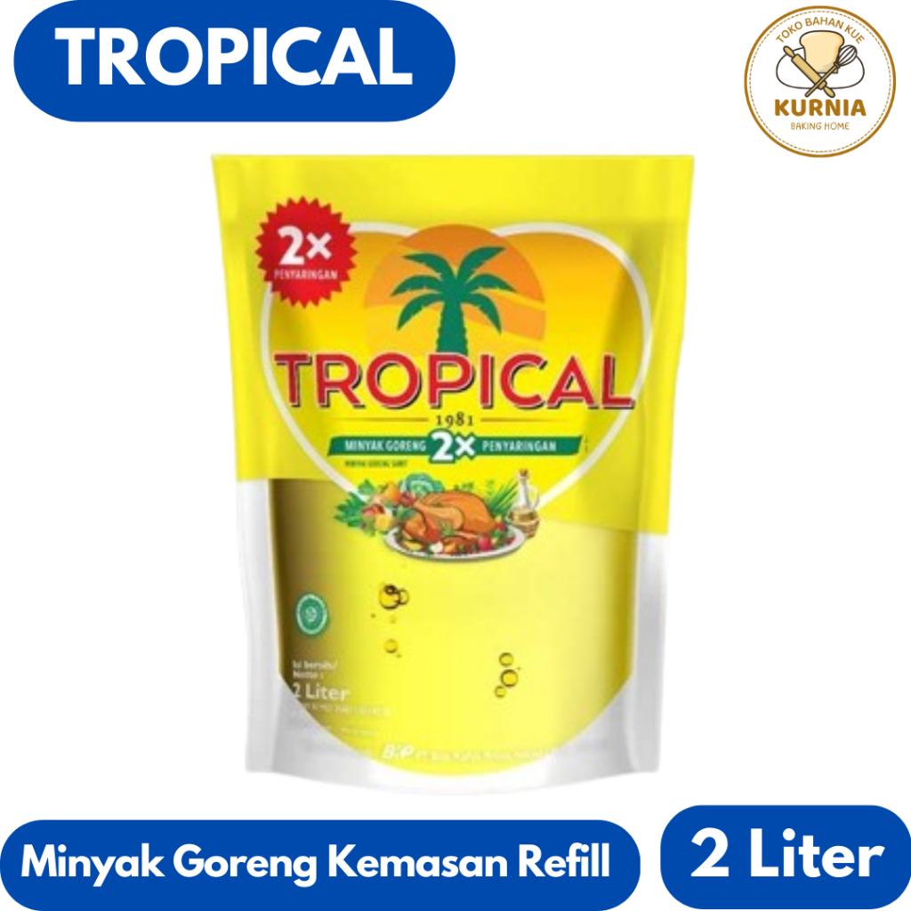 

MINYAK GORENG TROPICAL KEMASAN REFILL 2 LITER