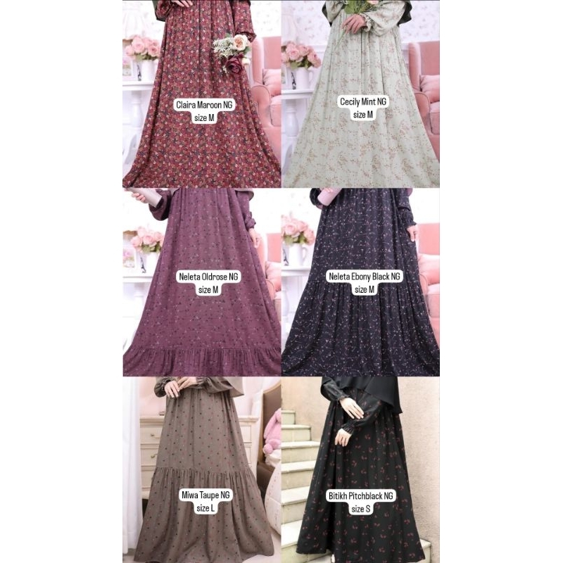 Daster Homedress Ditsy