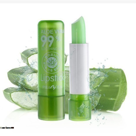 Lipbalm Aloevera / lidah buaya || pelembab bibir warna alami bantu menjaga kelembapan bibir cegah bi