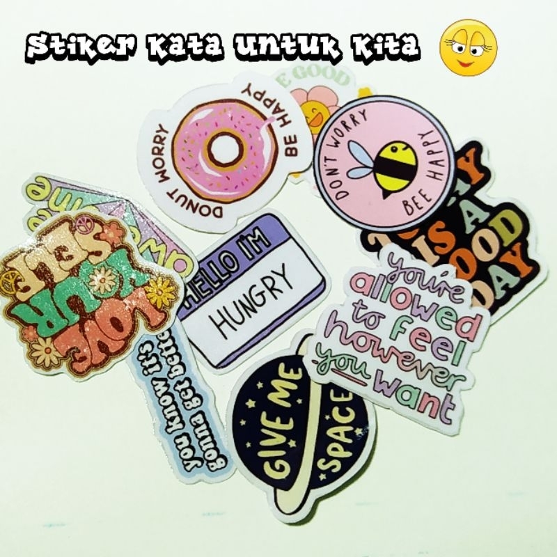 

Stiker kata untuk kita