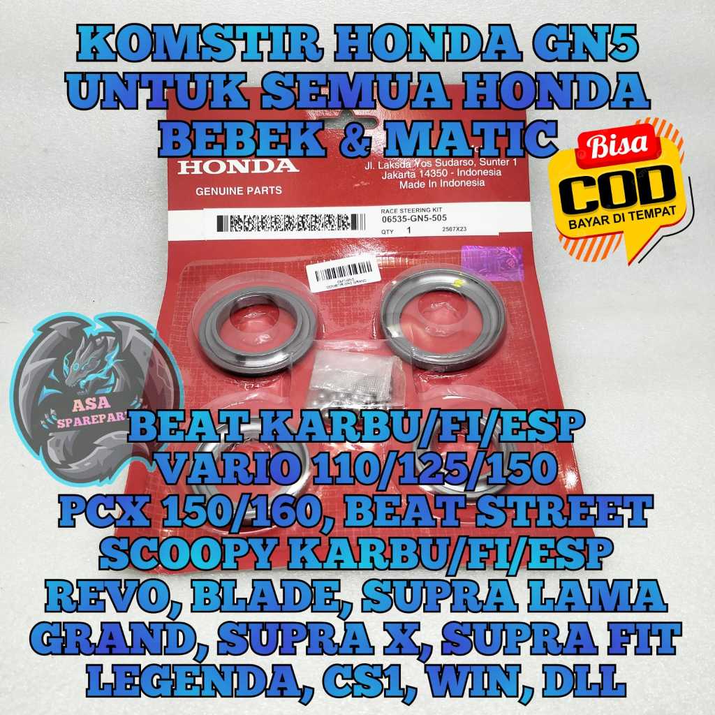 COMSTIR GN5 ASLI ORIGINAL HONDA SEMUA MATIC dan BEBEK SEMUA JENIS Beat Karbu FI esp Scoopy FI Karbu 