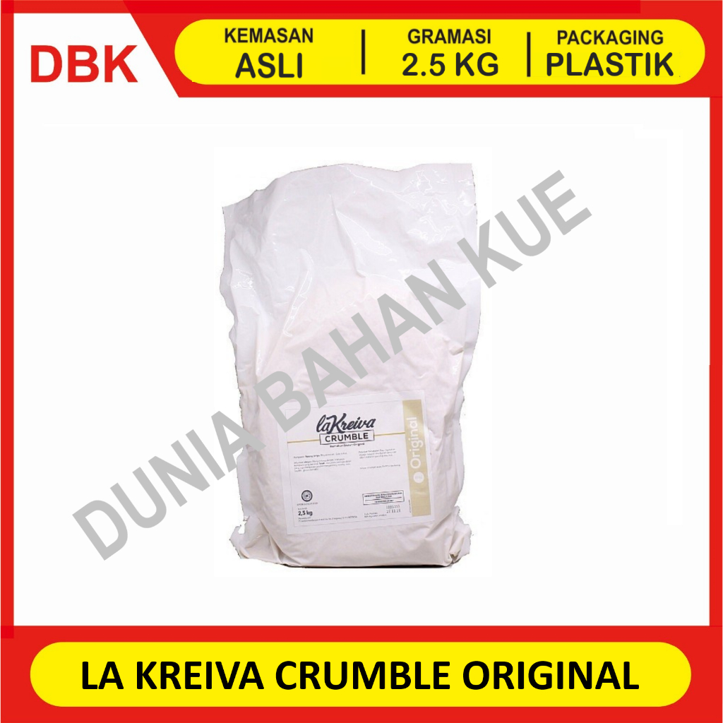 

ORIGINAL - LA KREIVA CRUMBLE FINE TOPPING 2.5 KG