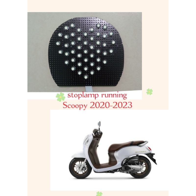 Stoplamp running scoopy 2020 2021 2023