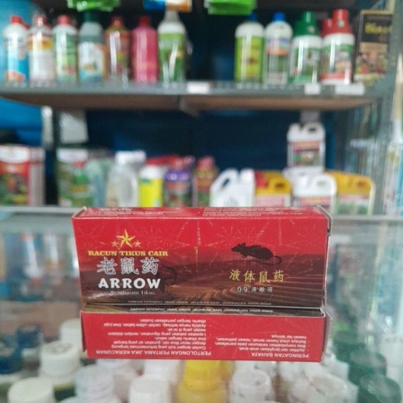 Racun Tikus Cair ARROW Kemasan 10 ml