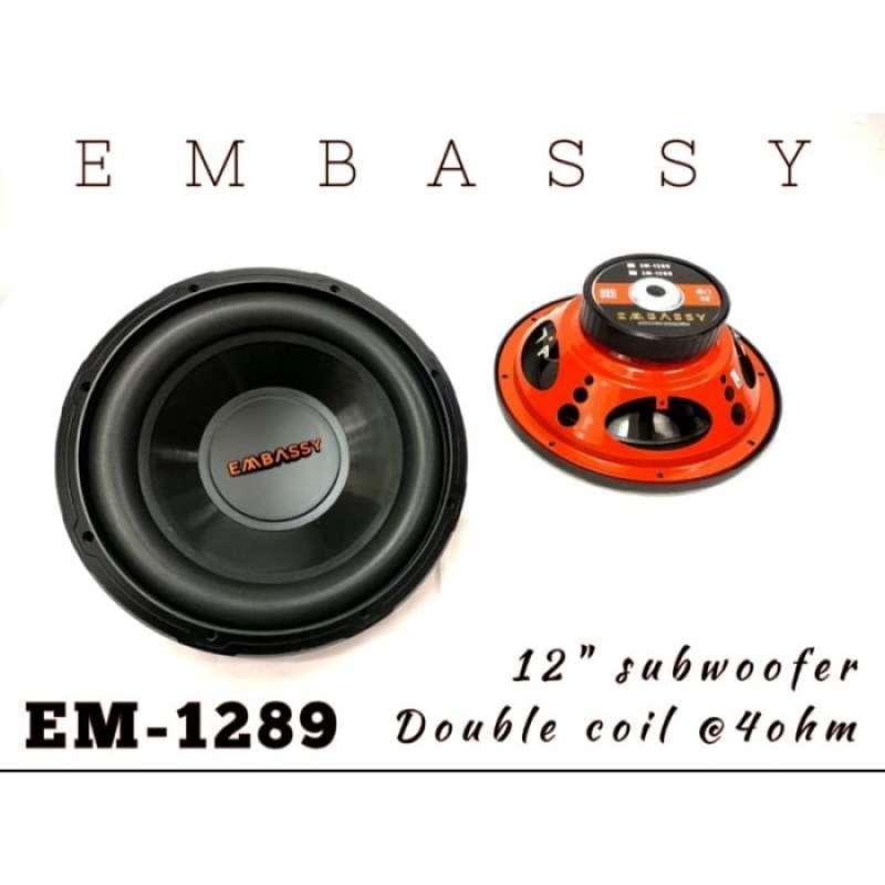 Subwoofer 12 inch Embassy EM-1289