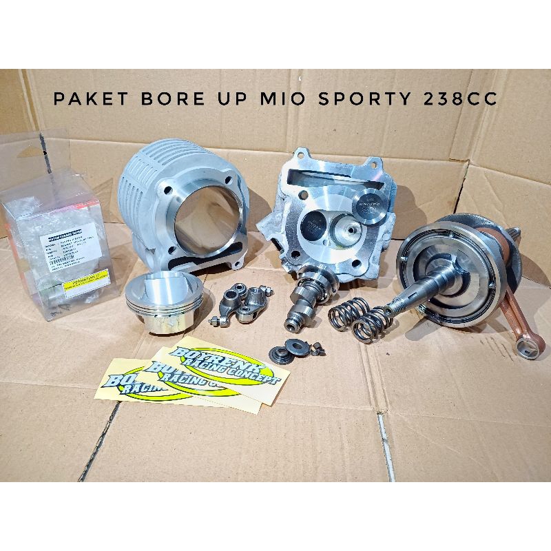 PAKET BORE UP MIO SPORTY 238CC - BOYRENK RACING CONCEPT