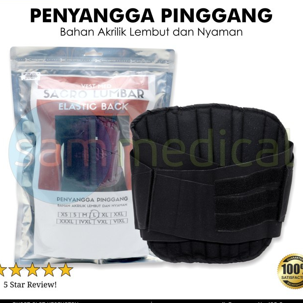 Lokal Korset Lumbar / Korset Tulang Belakang/ korset